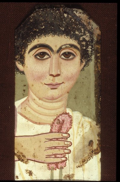 Portrait of a woman by Egyptian